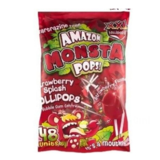 Picture of AMAZON POPS - STRAWBERRY 48's  