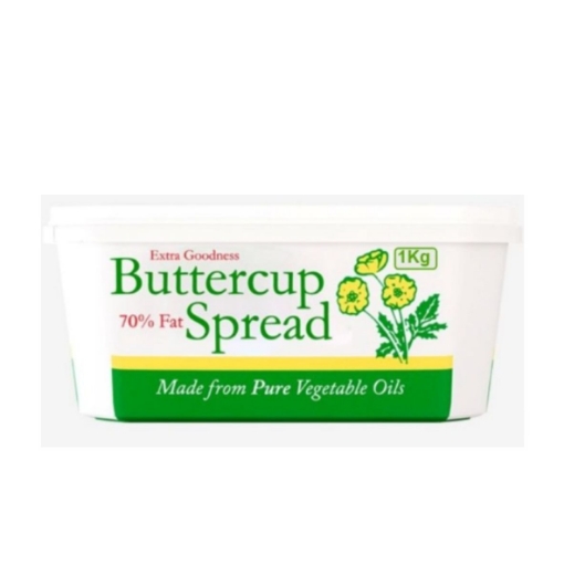 Picture of BUTTERCUP LUXURY SPREAD 70% 1KG TUB