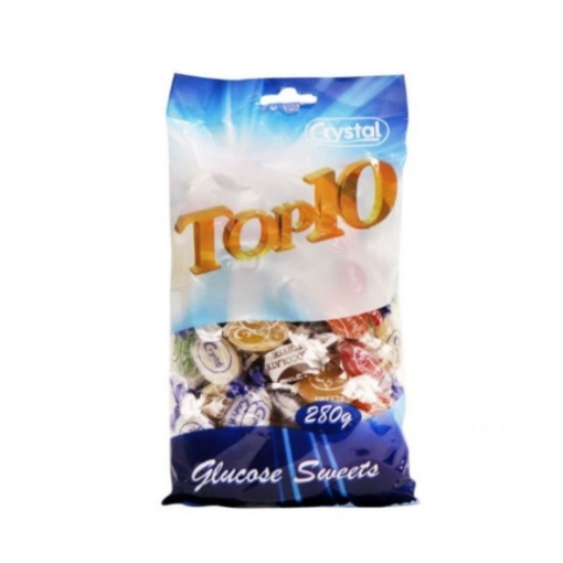 Picture of CRYSTAL CANDY TOP 10 ASSORTED SWEETS 280g