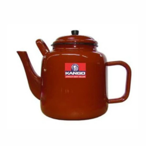 Picture of KANGO ENAMEL BROWN TEAPOT 3.5L