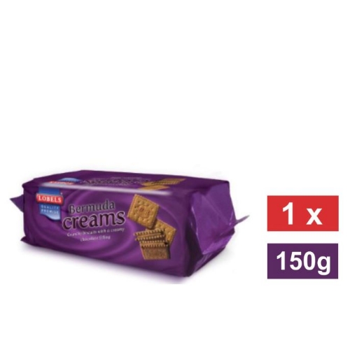 Picture of LOBELS BERMUDA CREAMS BISCUITS 150g