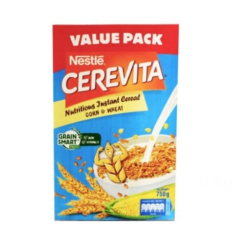 Picture of NESTLE CEREVITA CORN & WHEAT INSTANT CEREAL (BOX) 750g
