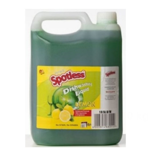 Picture of SPOTLESS DISHWASHING LIQUID - LEMON 5L