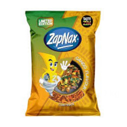 Picture of ZAPNAX GANGO CORN SNACKS 10X100G