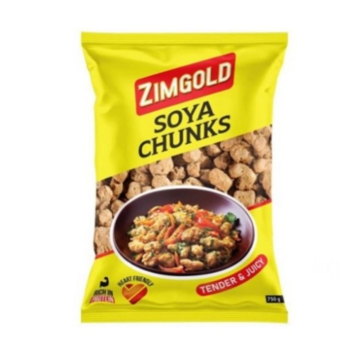 Picture of ZIMGOLD SOYA CHUNKS 750g