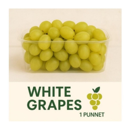 Picture of WHITE GRAPES PUNNET